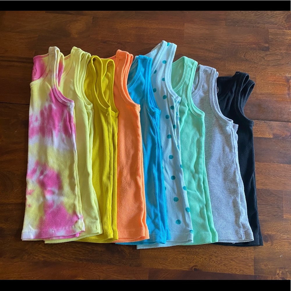 Tank tops, size 4-6x